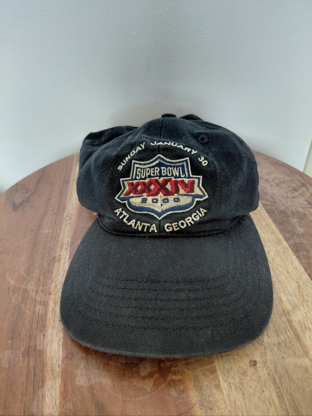VINTAGE  Super Bowl XXXIV 2000 Atlanta Georgia St Louis Rams Hat OS